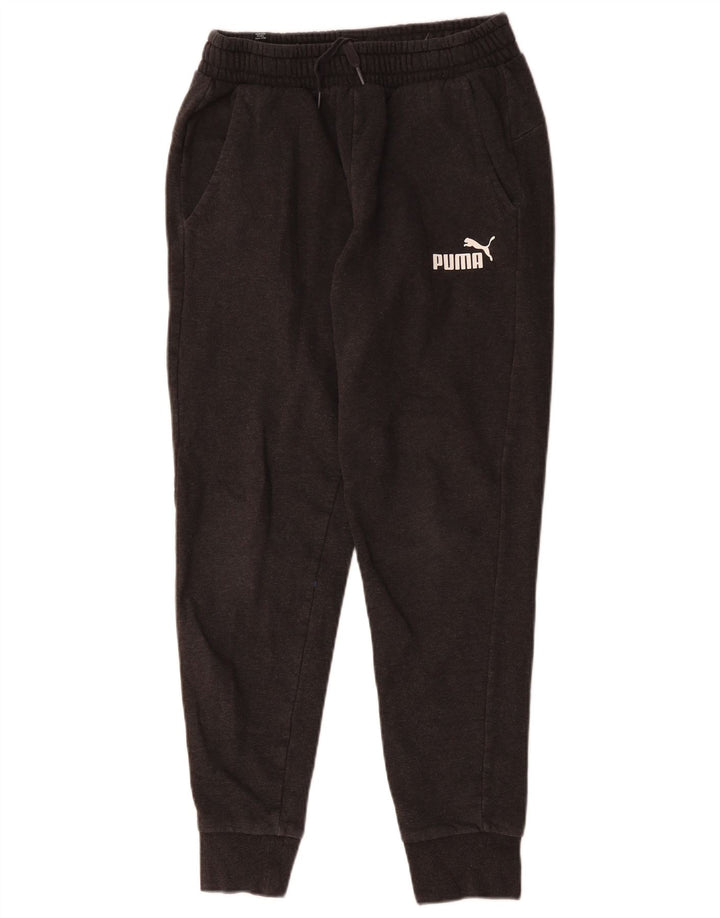 Pantaloni da tuta da uomo Puma Joggers piccoli in cotone grigio