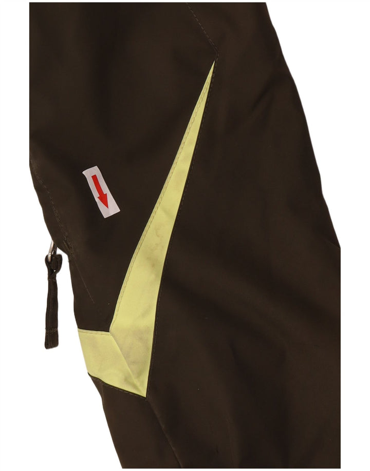 Giacca a vento con cappuccio da donna O'Neill UK 14 grande poliestere kaki