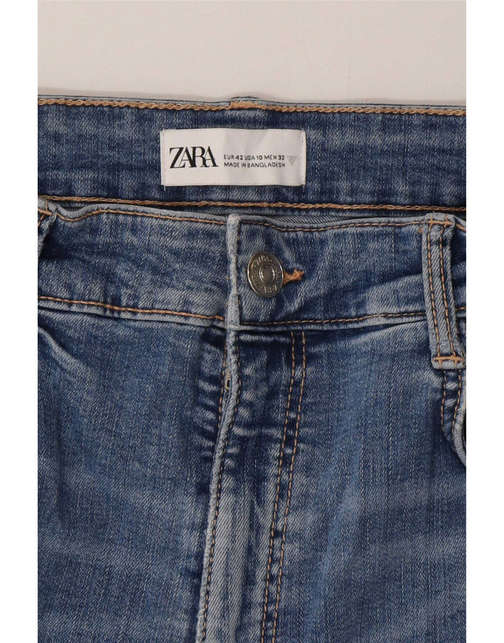 Jeans skinny da donna Zara EU 42 Large W32 L28 Blu