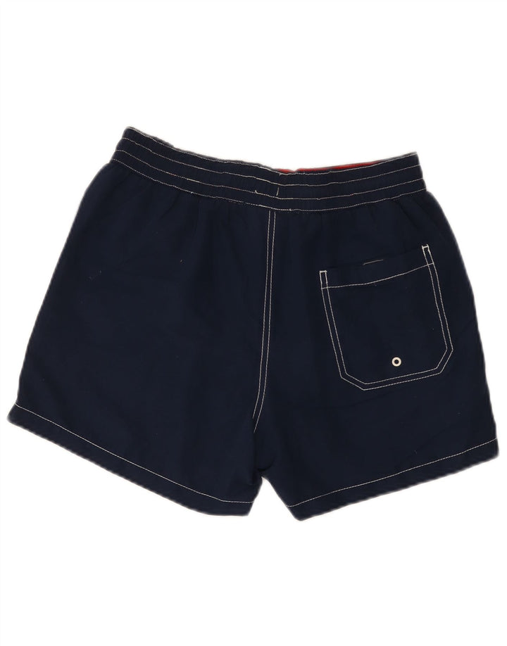 Pantaloncini da bagno da uomo Fila piccoli blu navy in poliestere