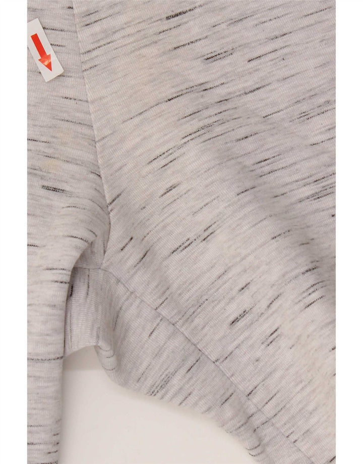 Pantaloncini sportivi Nike da uomo piccoli in cotone chiazzato grigio