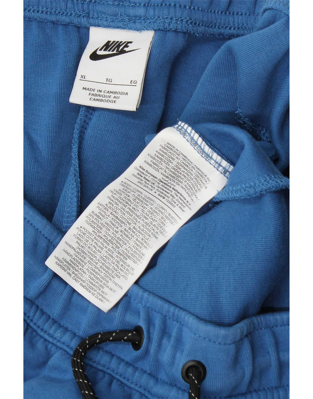 Pantaloni della tuta da uomo Nike Joggers XL Blu Cotone
