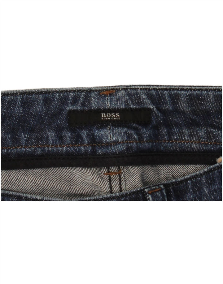 Jeans slim da donna Hugo Boss W37 L28 Blu navy