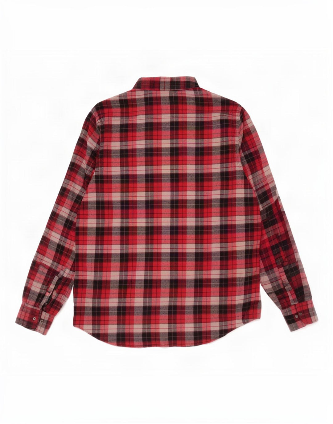Camicia da uomo in flanella Sea Barrier, cotone a quadri rossi grandi