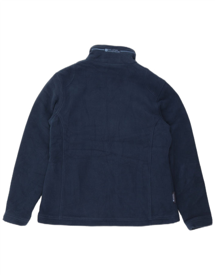 Giacca in pile da donna Mountain Warehouse UK 14 Large Poliestere blu navy