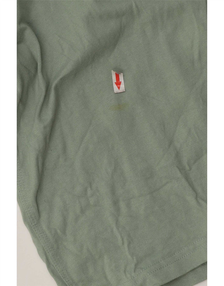 Top Carhartt da uomo a maniche lunghe XL in cotone verde