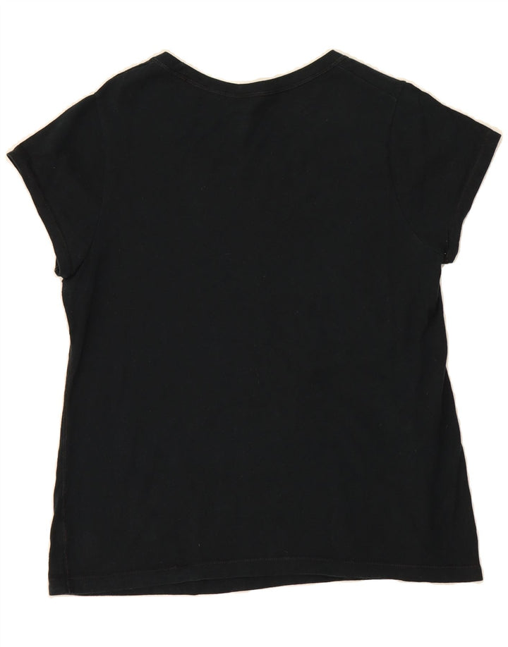 T-shirt da donna CHAMPION Top UK 14 grande nera
