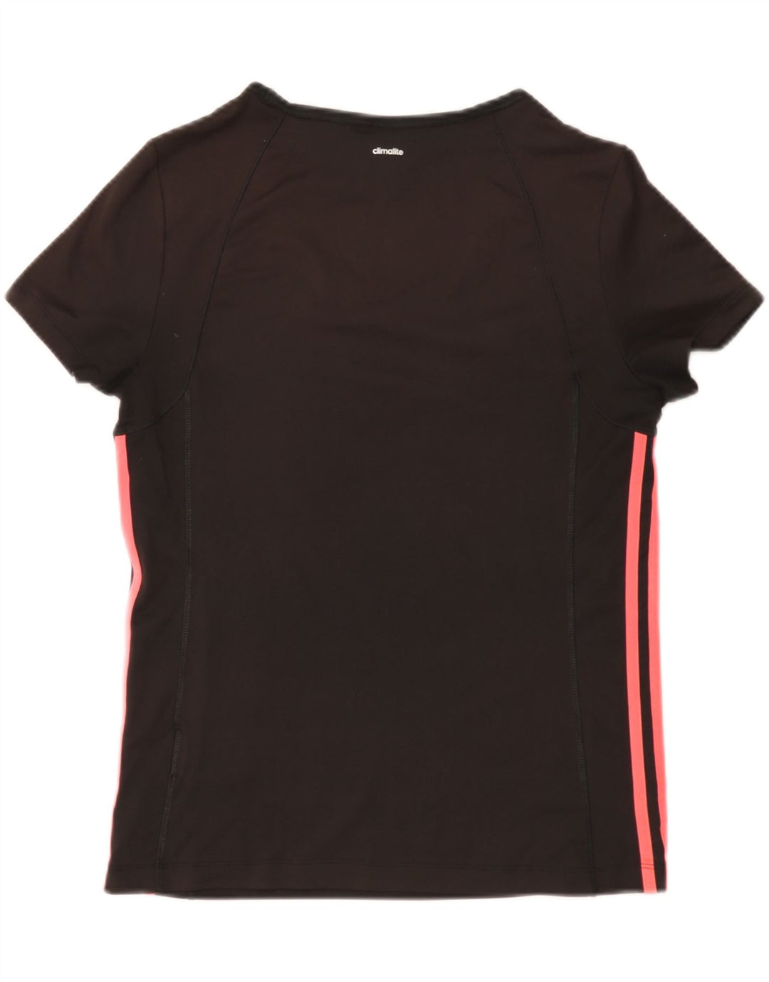 T-shirt Adidas Climalite da donna Top UK 16/18 Large Nero Poliestere