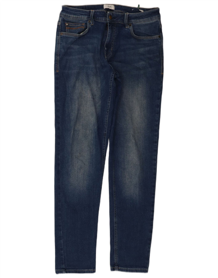 Jeans dritti da uomo Jules W32 L34 Blu
