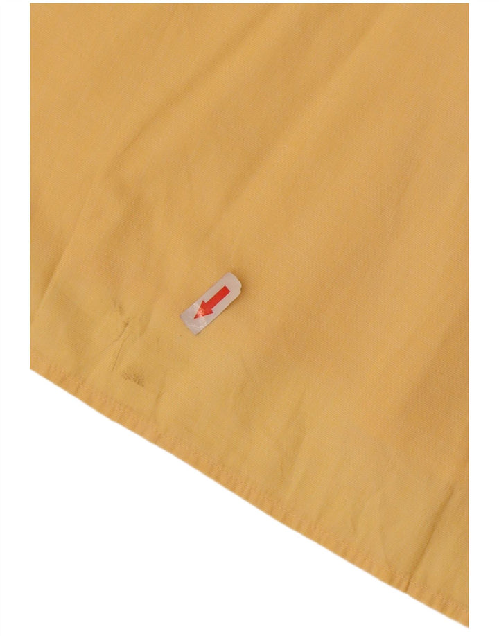 Camicia da uomo Cacharel taglia 42 16 1/2 grande cotone giallo