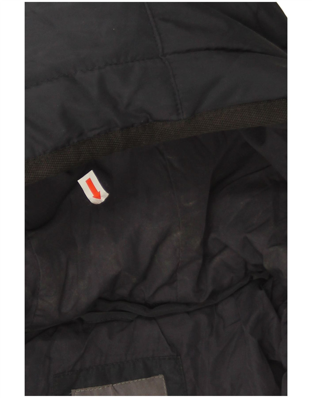 Giacca imbottita con cappuccio da uomo Zara UK 36 Small poliestere blu navy