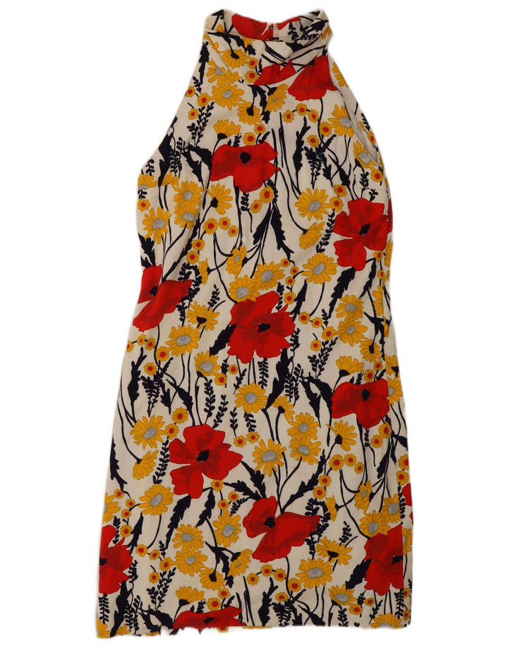 Abito halter da donna Leonard UK 12 floreale multicolore medio