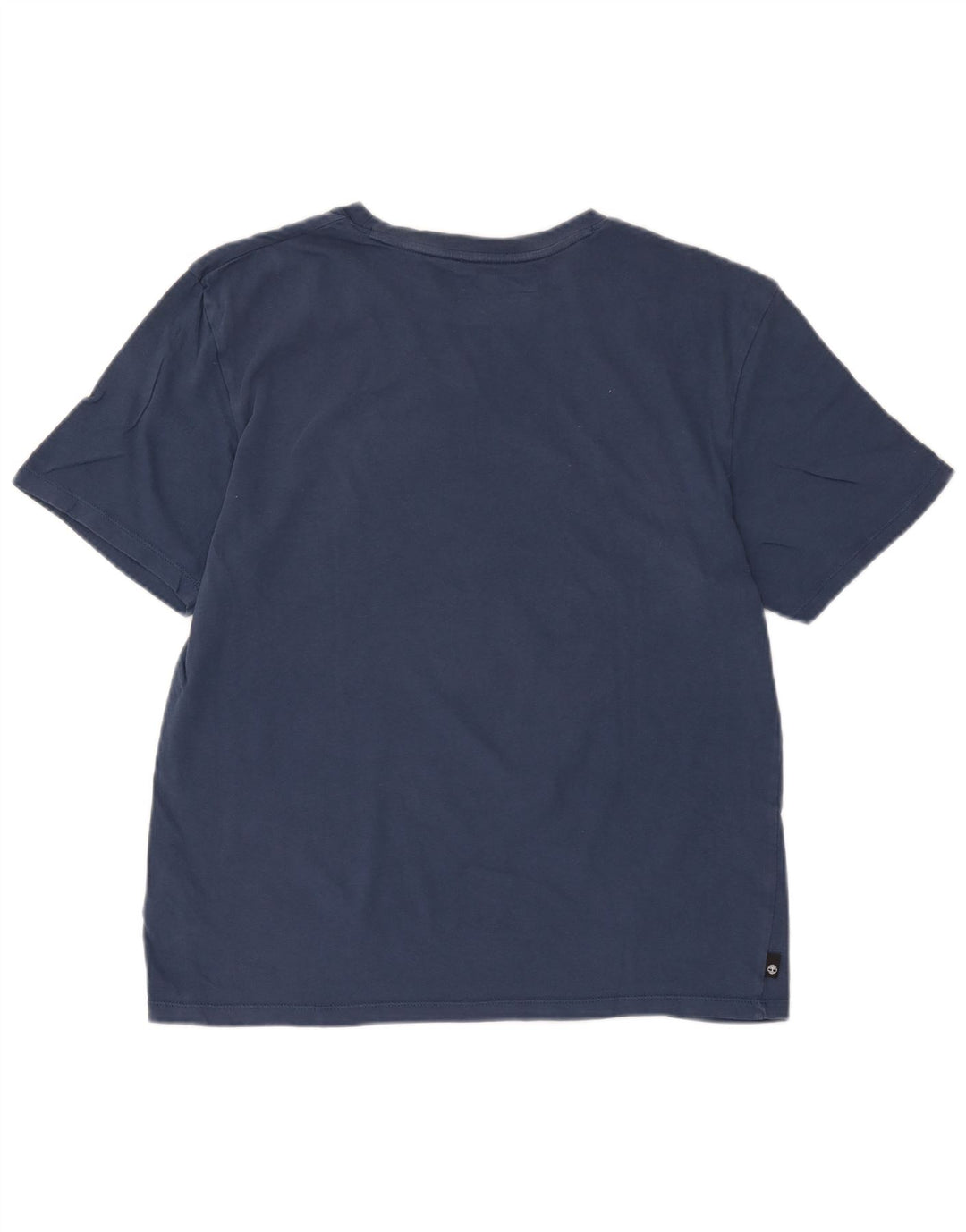 T-shirt grafica da uomo con vestibilità regolare Timberland, cotone medio blu navy