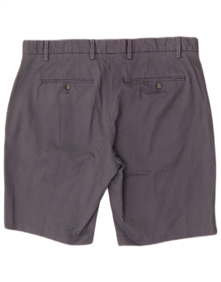 Pantaloncini chino da uomo Reiss W34 Large in cotone blu navy