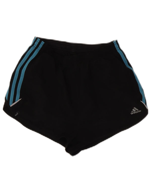 Pantaloncini sportivi ADIDAS Clima 365 da donna UK 8 piccoli poliestere nero