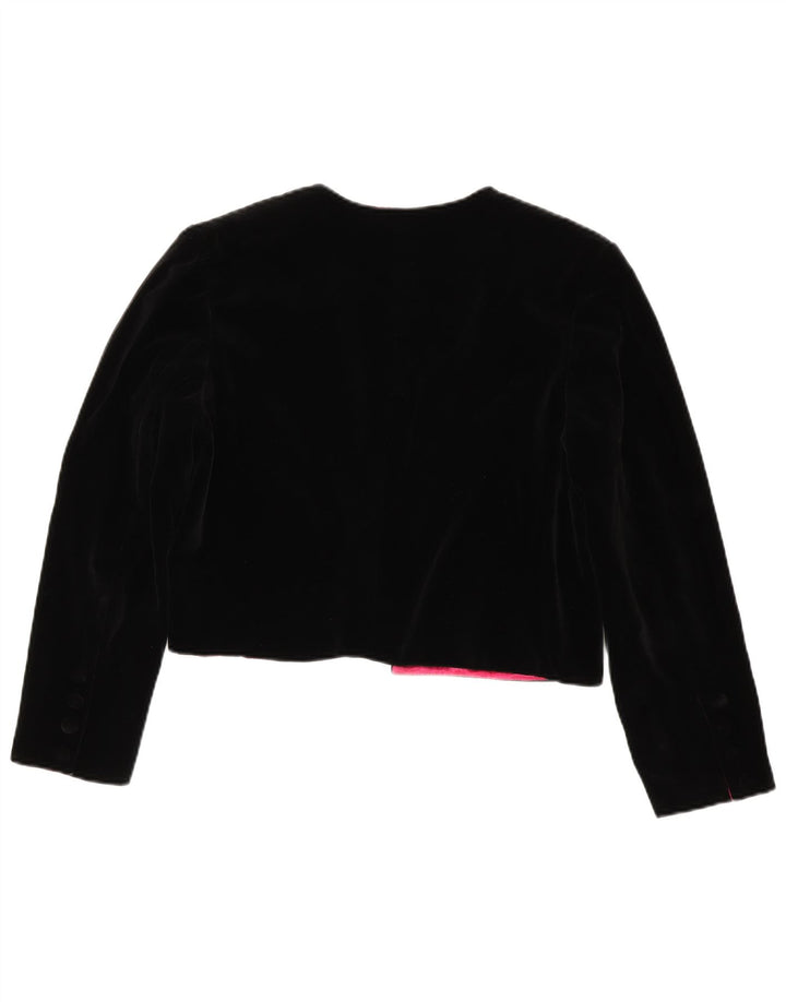 Giacca Bolero Aperto Donna Luisa Spagnoli IT 44 Medio Nero Cotone