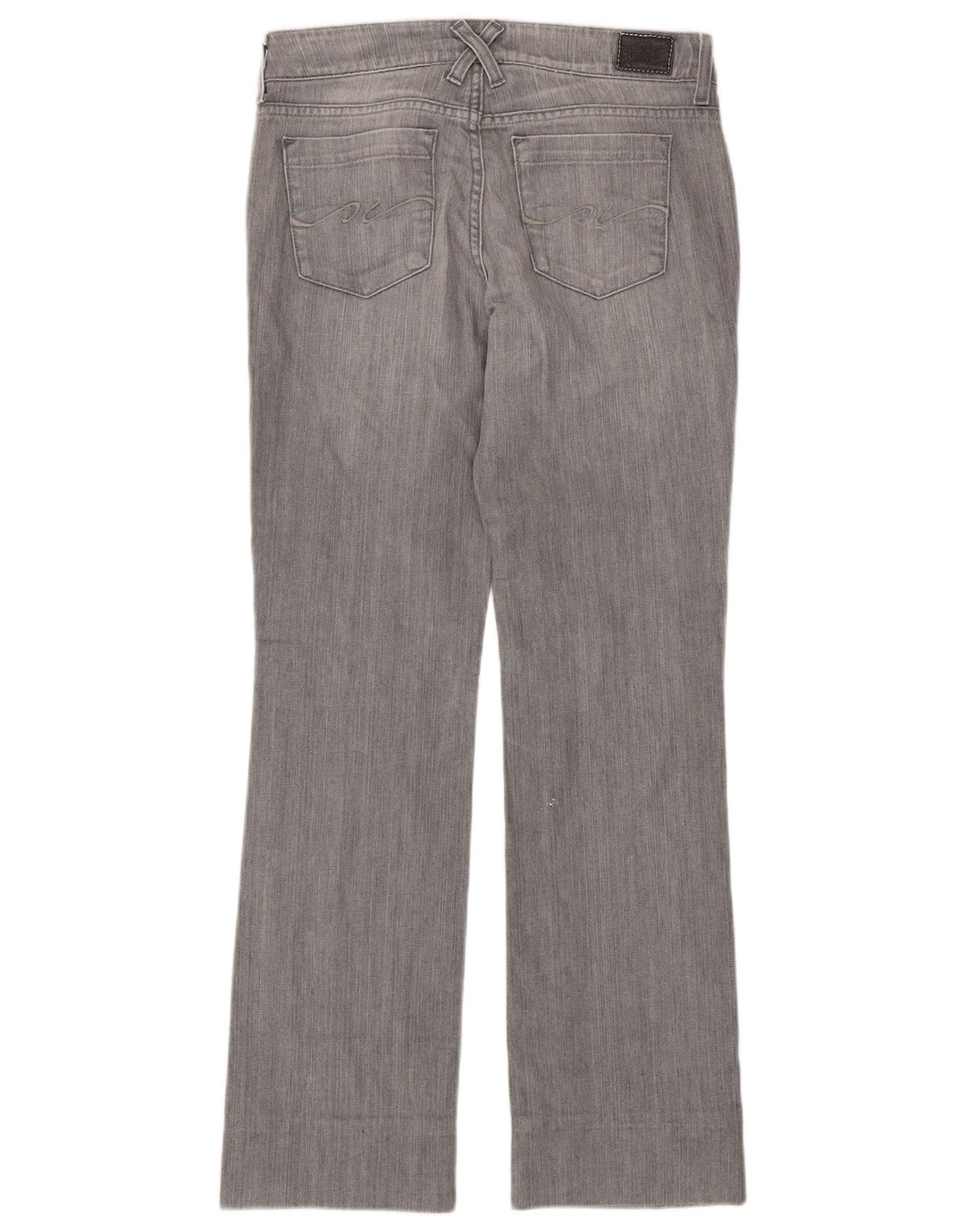 TOMMY HILFIGER Jeans dritti da donna W28 L30 cotone grigio