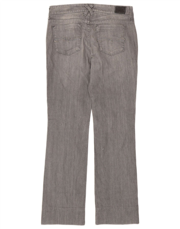 TOMMY HILFIGER Jeans dritti da donna W28 L30 cotone grigio