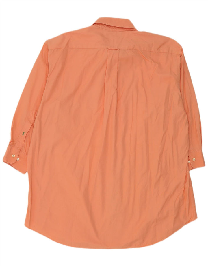 Camicia alta da uomo Tommy Hilfiger taglia 17 XL arancione