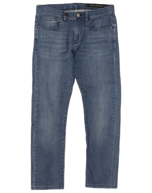 ARMANI EXCHANGE Jeans slim da uomo W31 L28 cotone blu