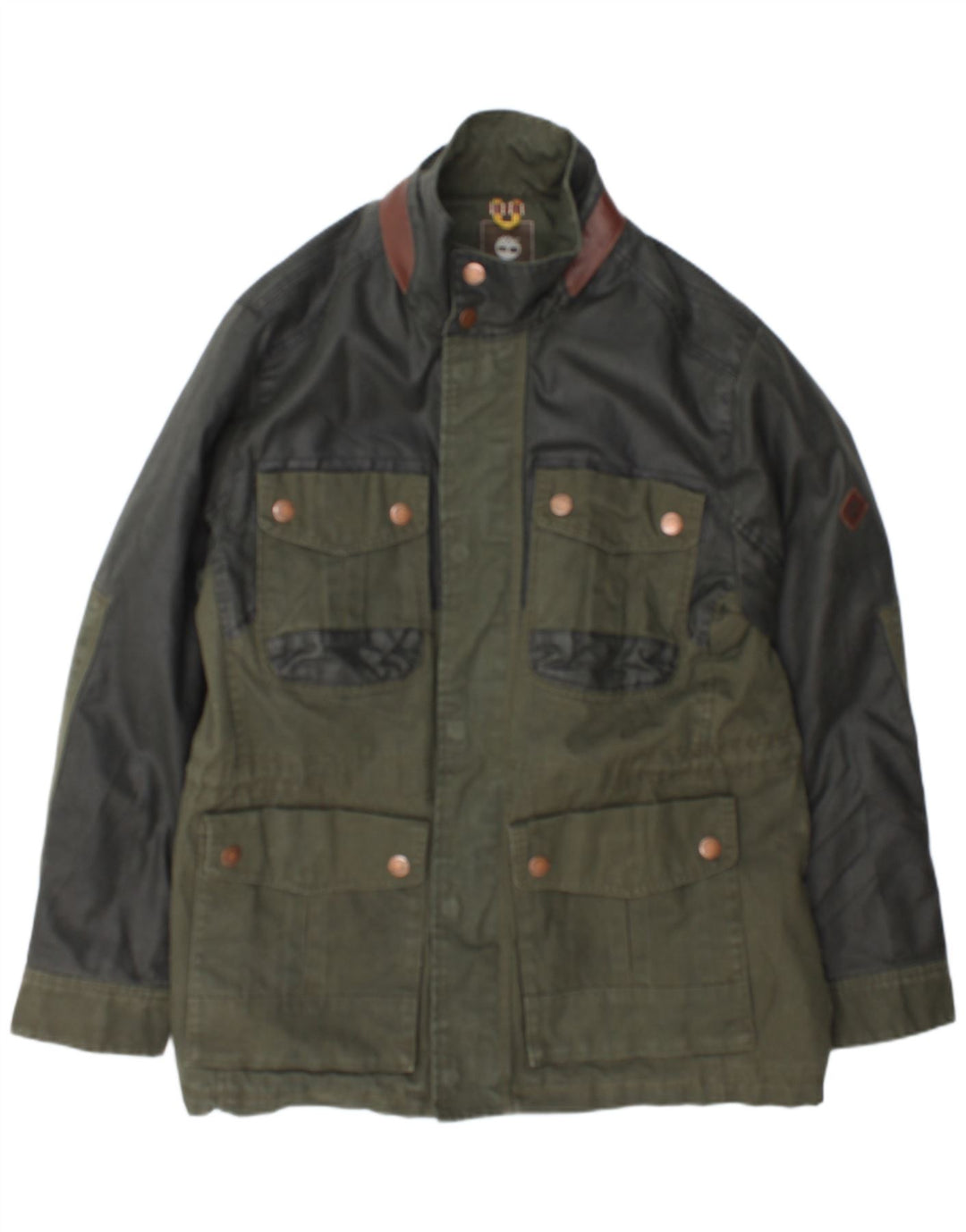 Timberland Giacca da uomo Earthkeepers Utility UK 44 2XL Verde Colourblock