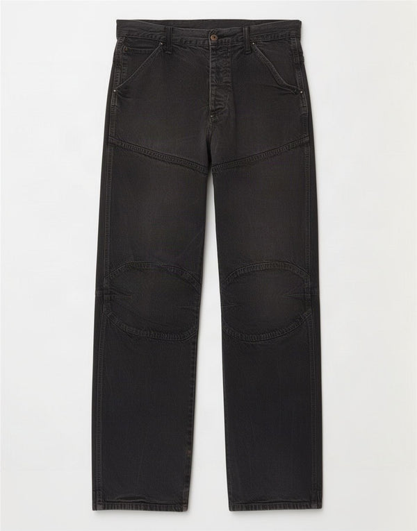 G-Star Mens Straight Jeans W33 L36 Grey Cotton
