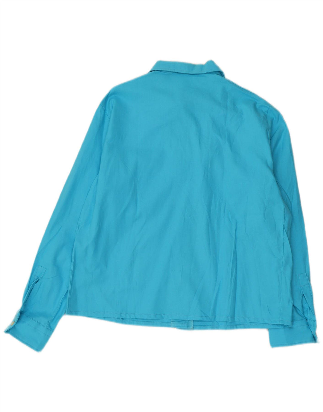 Camicia vintage da donna IT 46 grande blu