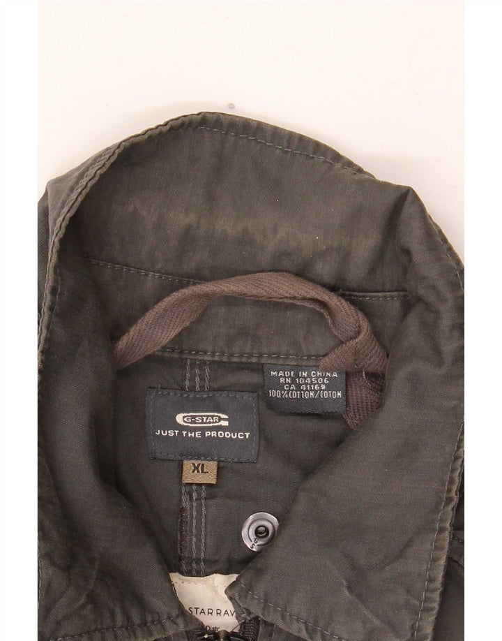 Giacca utility da uomo G-Star UK 42 XL Cotone kaki