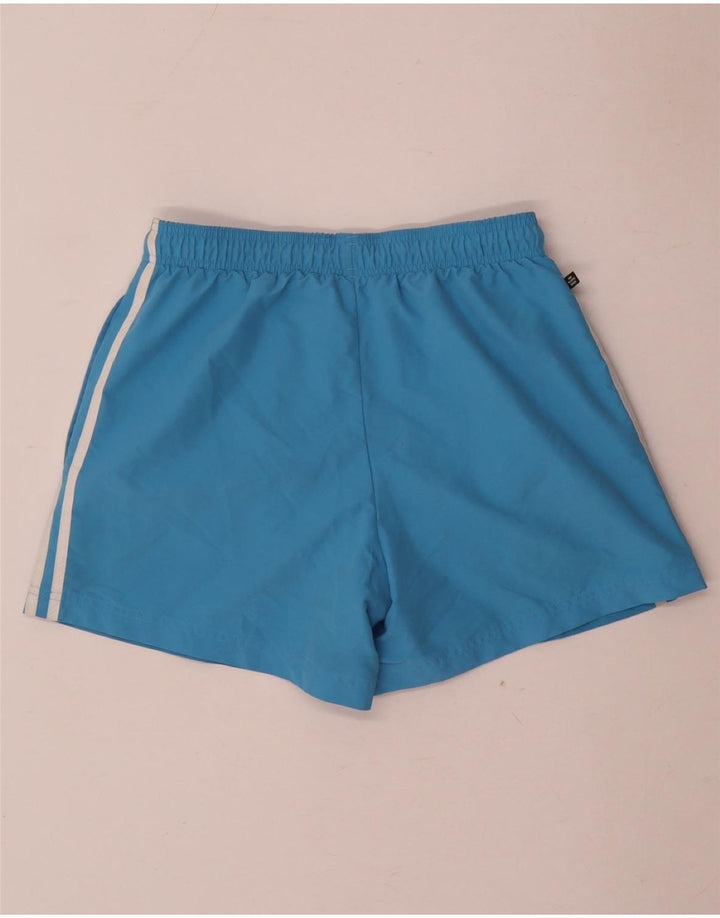 Pantaloncini sportivi da uomo Adidas piccoli in poliestere blu