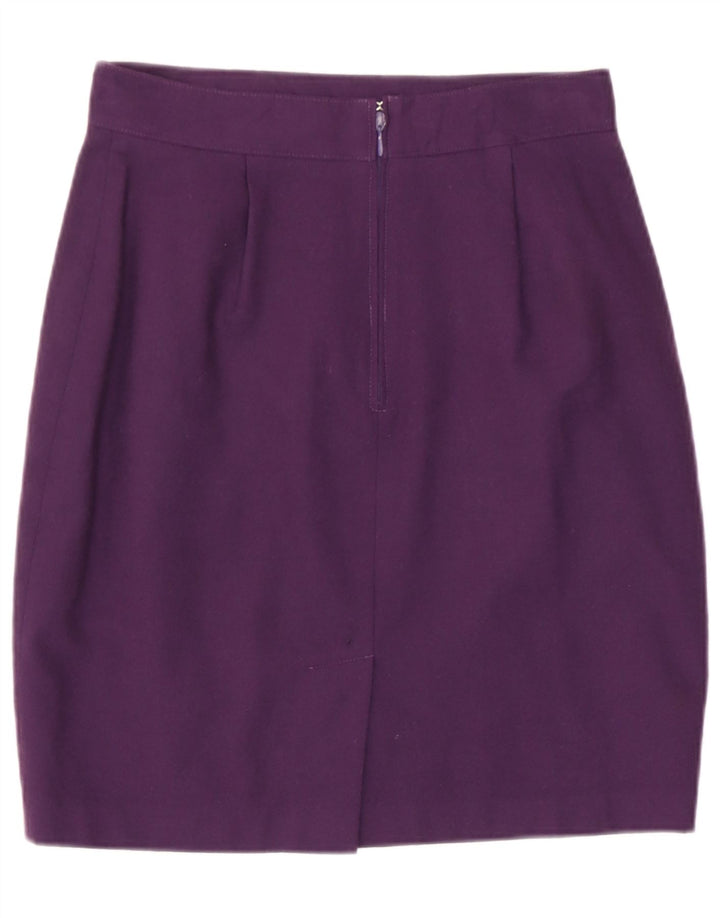 Gonna Tubino Donna Benetton IT 44 Media W28 Viola Lana