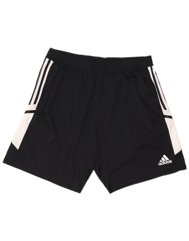 Pantaloncini sportivi ADIDAS Aeroready da uomo XL Nero in poliestere color block