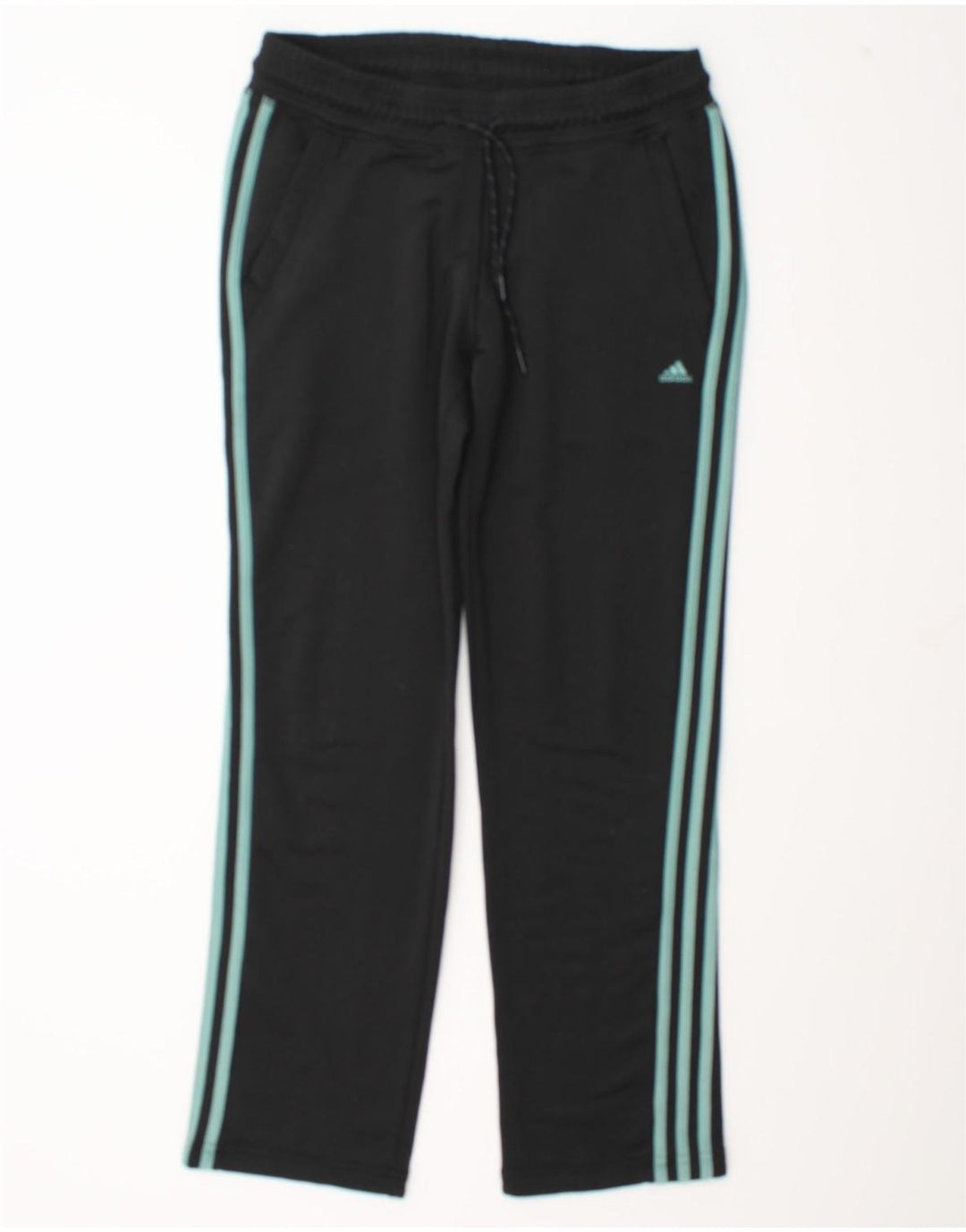 Pantaloni della tuta da donna Adidas UK 12/14 Medio Nero