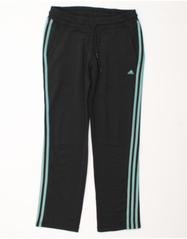 Pantaloni della tuta da donna Adidas UK 12/14 Medio Nero
