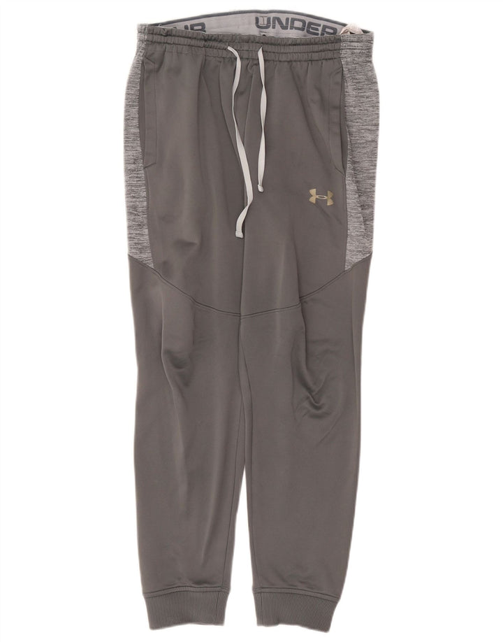 Pantaloni da tuta da uomo Under Armour Cold Gear da jogging grigio medio