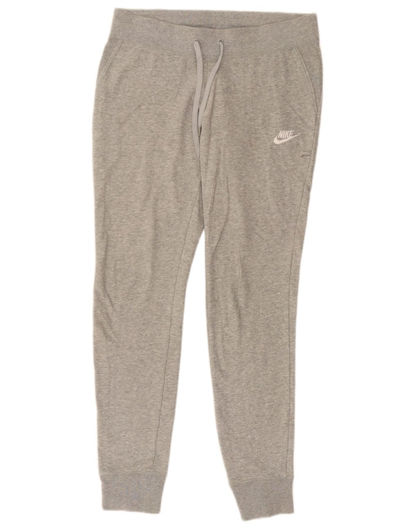 Pantaloni da tuta da donna Nike Joggers UK 14 Cotone chiazzato grigio medio