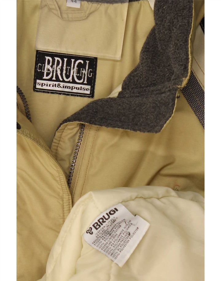 Giacca da sci oversize da donna Brugi IT 44 Poliammide color block beige medio