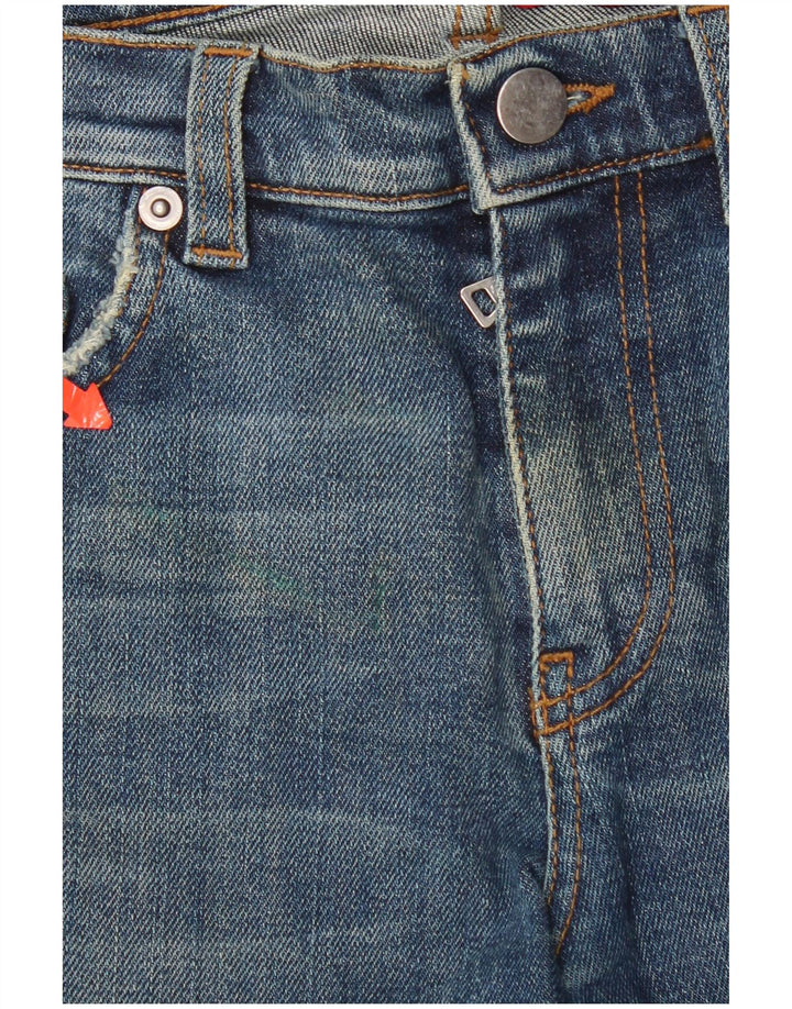 Jeans skinny da donna Prada W26 L32 cotone blu navy