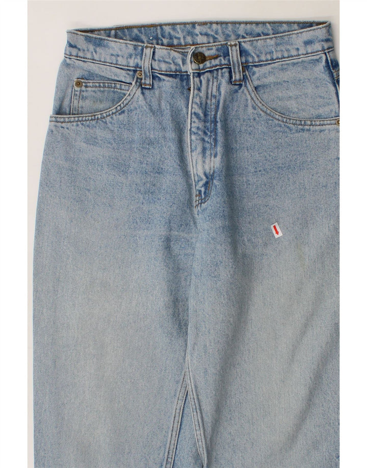VINTAGE Womens Tapered Jeans W31 L32 Blue Cotton Vintage Vintage and Second-Hand Vintage from Messina Hembry 