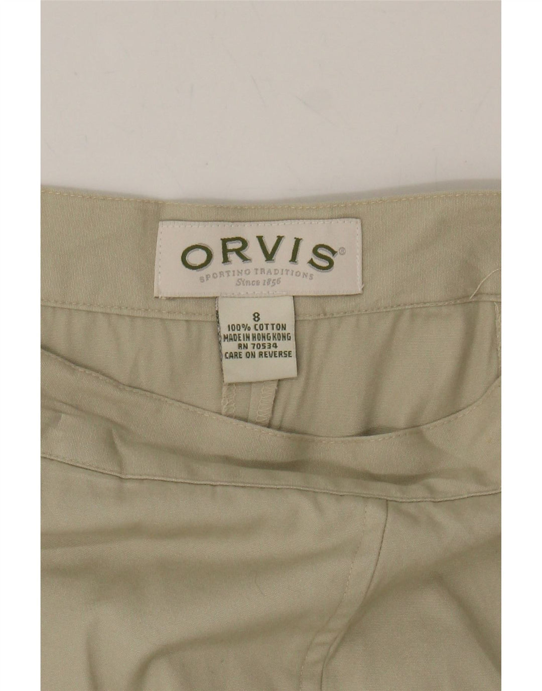 ORVIS Womens Maxi Skirt US 8 Medium W30  Grey Cotton Vintage Orvis and Second-Hand Orvis from Messina Hembry 