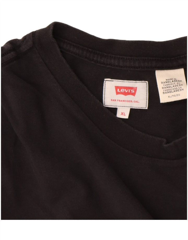 T-shirt da uomo Levi's Top XL Nera