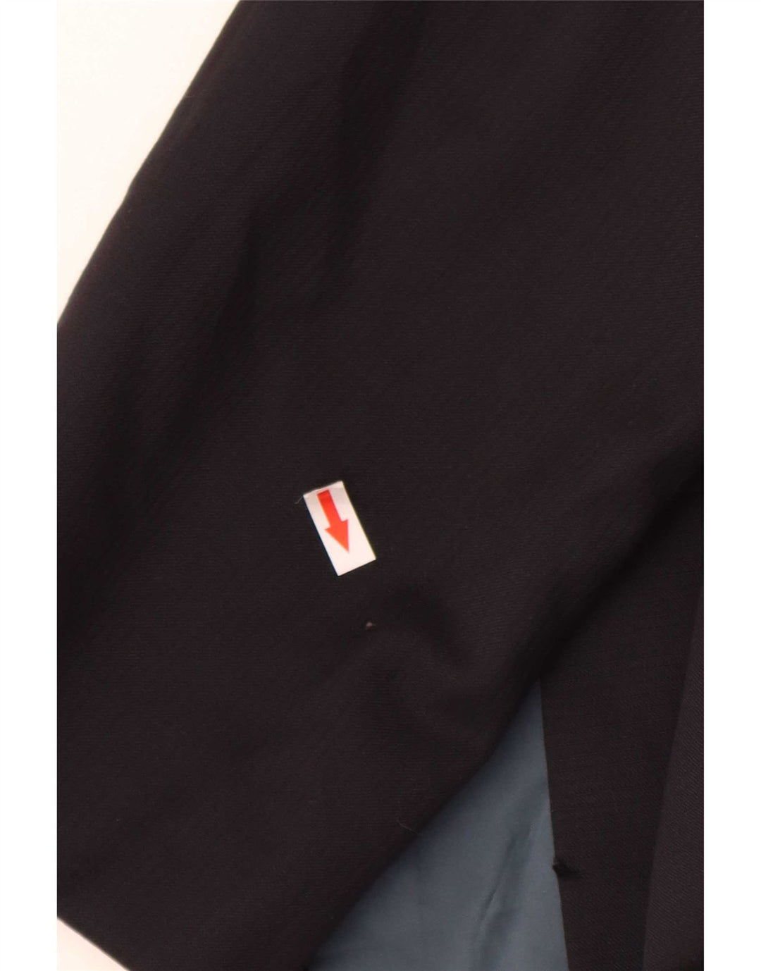 Giacca blazer da uomo a 2 bottoni Hugo Boss UK 42 XL Lana gessata blu navy