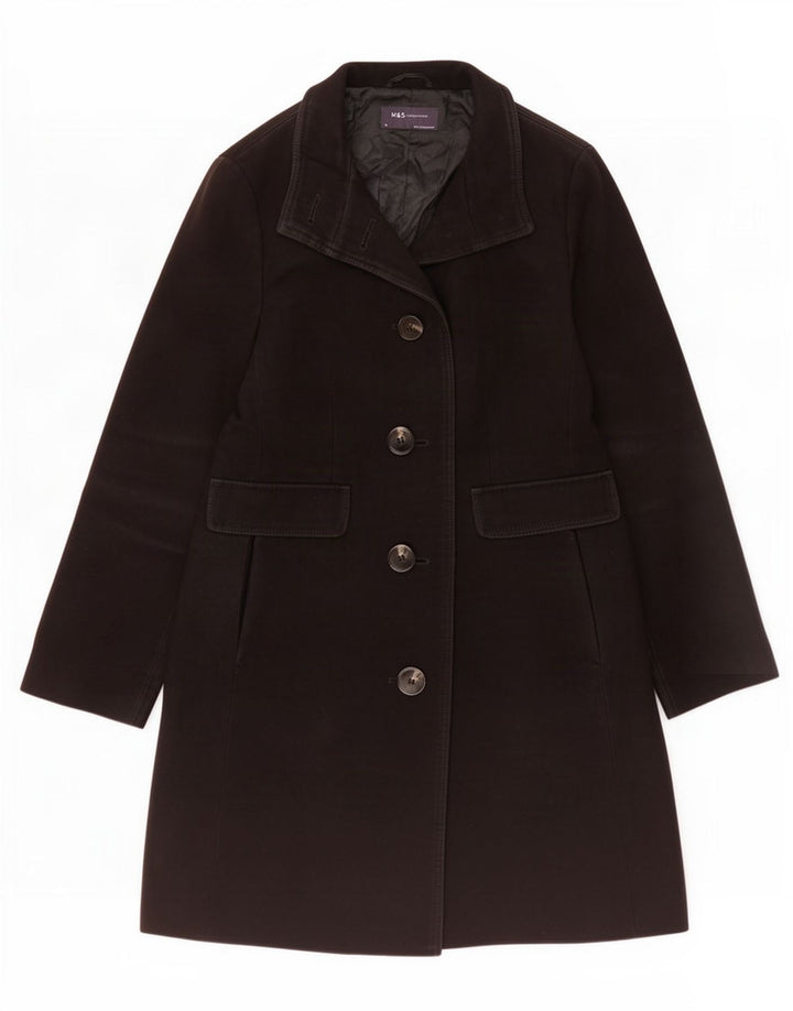 Soprabito da donna Marks & Spencer UK 14 poliestere nero medio