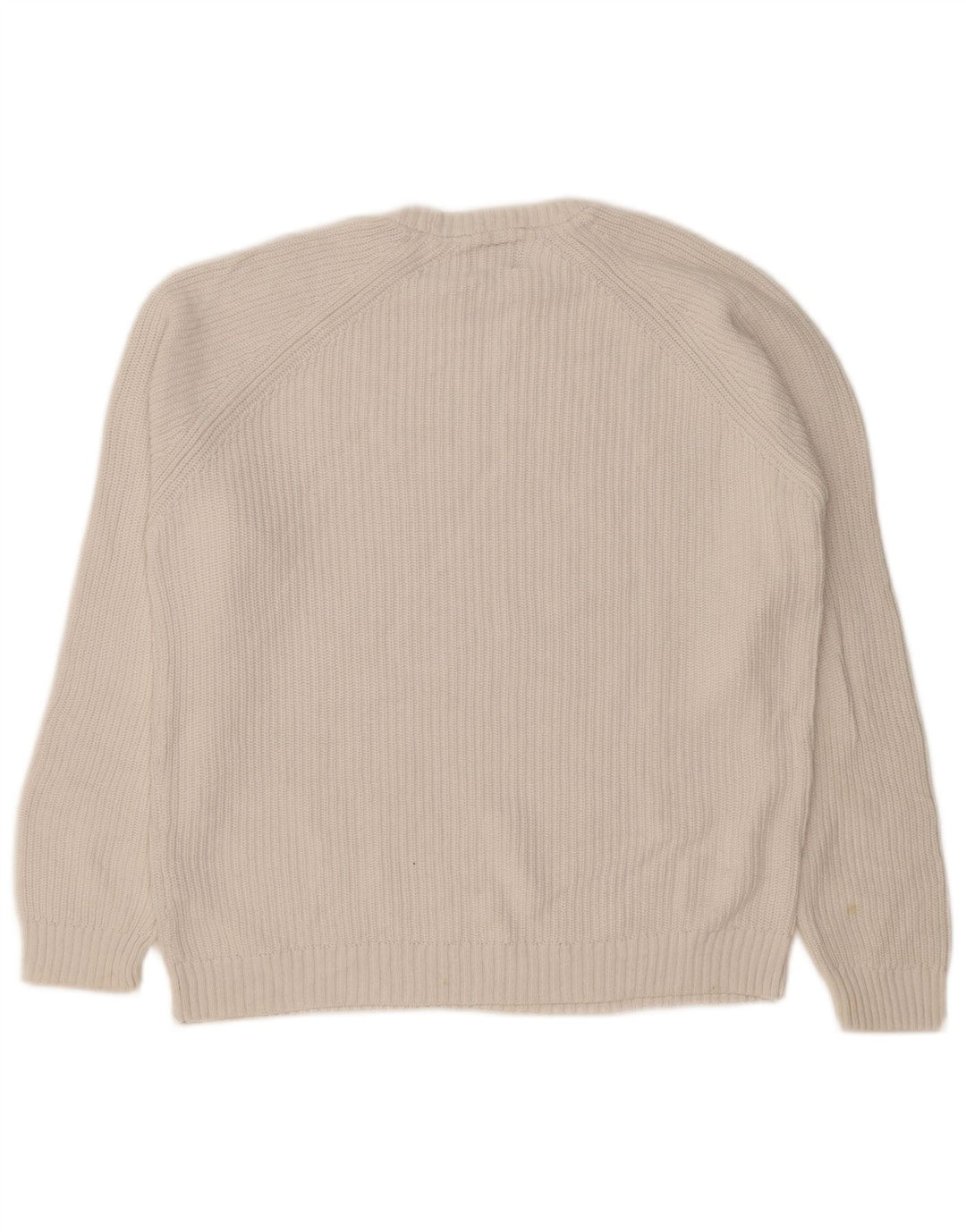 Maglione maglione girocollo da uomo Zara piccolo bianco