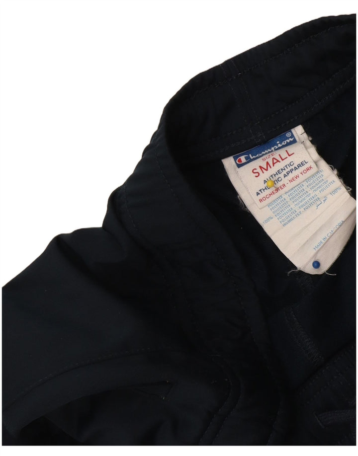 Pantaloni da tuta da uomo Champion piccoli in poliestere blu navy