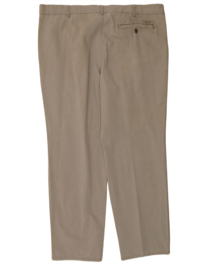 Pantaloni chino con pegging da uomo Pionier W42 L32 Beige