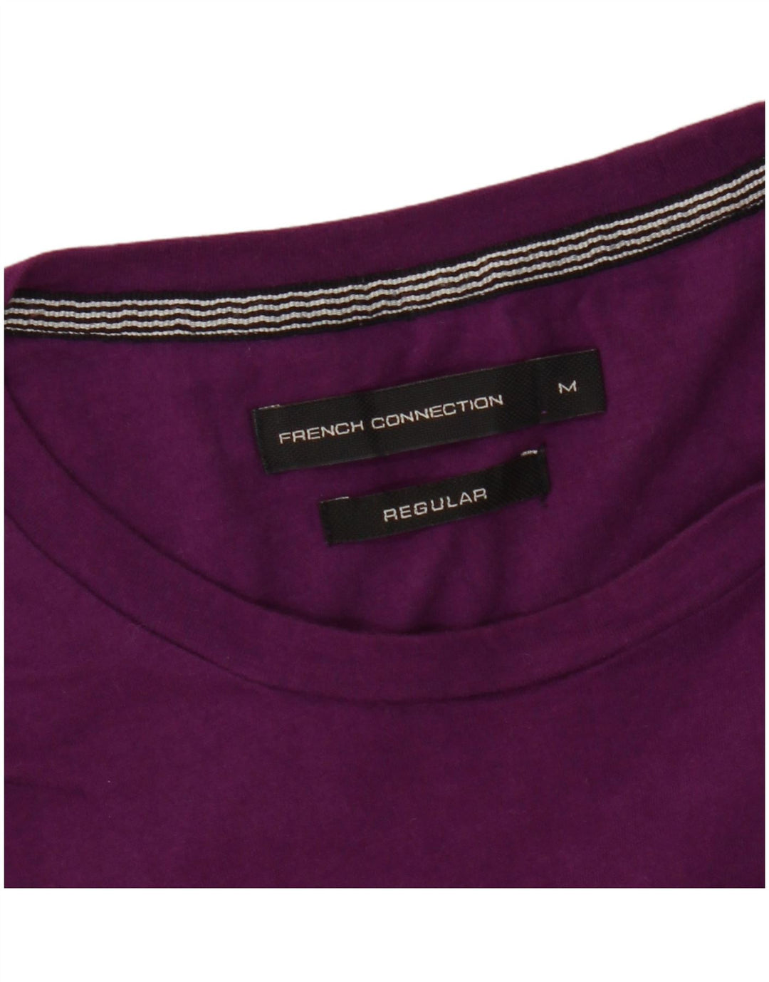 Maglietta regolare da uomo French Connection Top viola medio