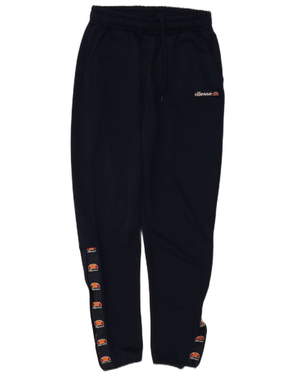 Pantaloni da tuta con grafica da donna Ellesse Joggers UK 12 Medium Blu Navy