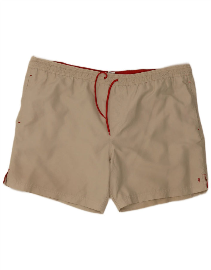 Pantaloncini da bagno da uomo Marks & Spencer XL Beige Poliestere