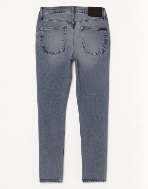 Jeans skinny invecchiati da uomo Superdry W32 L27 cotone blu