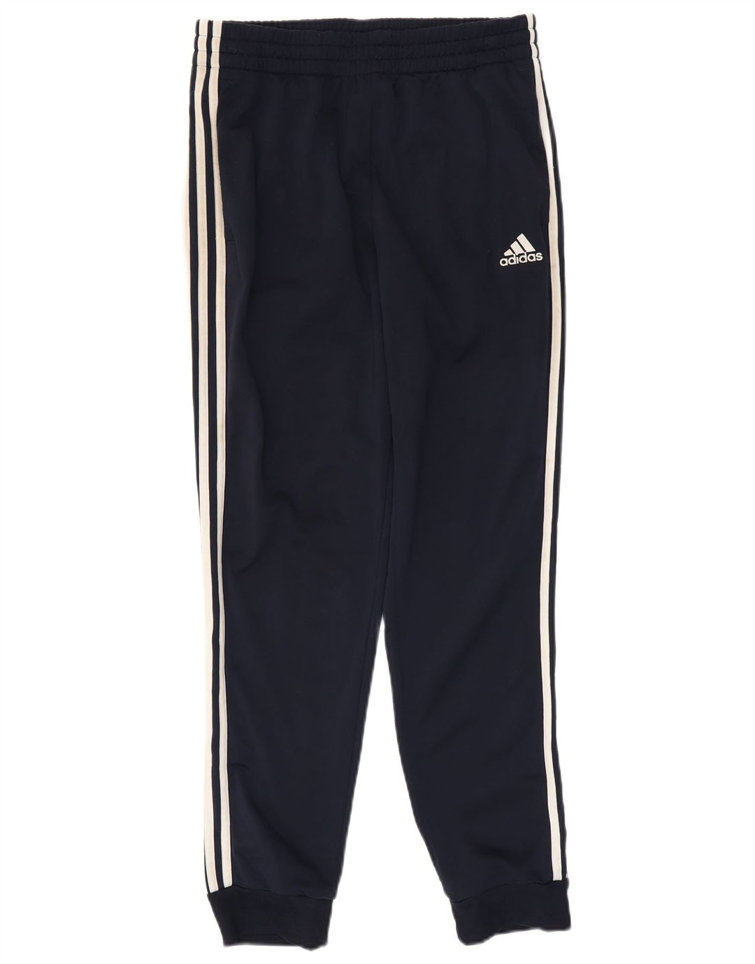 Pantaloni da tuta da uomo Adidas Joggers medi in poliestere blu navy